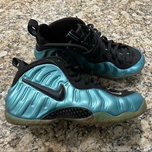 Nike Air Foamposite Pro Electric Blue Mens